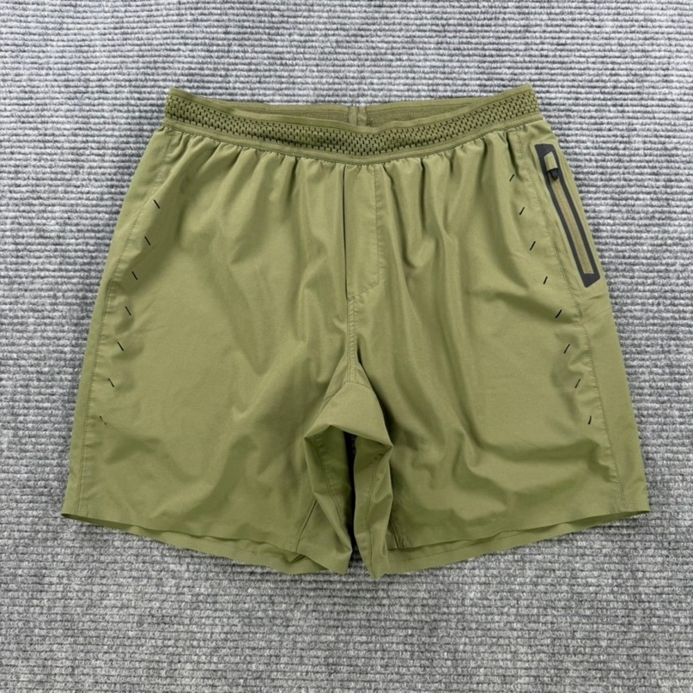 Ten Thousand The Session Short 7" Inseam Olive Green Mens Large Training Gym